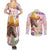 Cinco De Derby Couples Matching Summer Maxi Dress and Long Sleeve Button Shirt 2025 Sombrero Horse Racing