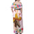 Cinco De Derby Family Matching Off Shoulder Maxi Dress and Hawaiian Shirt 2025 Sombrero Horse Racing