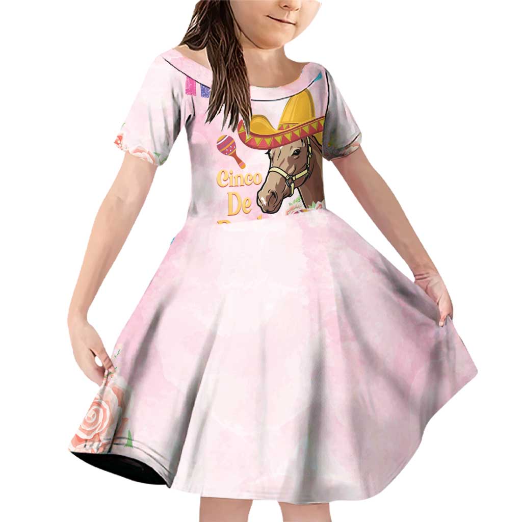 Cinco De Derby Family Matching Off Shoulder Short Dress and Hawaiian Shirt 2025 Sombrero Horse Racing