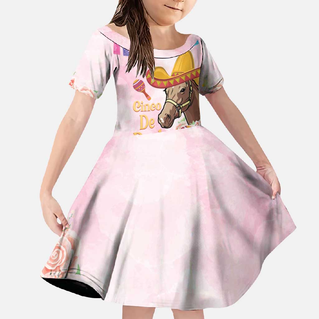 Cinco De Derby Family Matching Summer Maxi Dress and Hawaiian Shirt 2025 Sombrero Horse Racing
