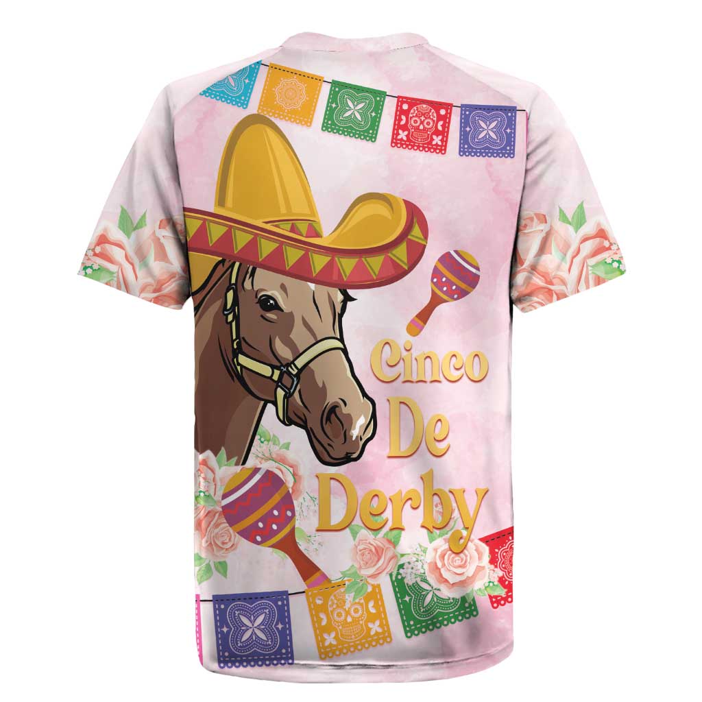 Cinco De Derby Rugby Jersey 2025 Sombrero Horse Racing - Wonder Print Shop