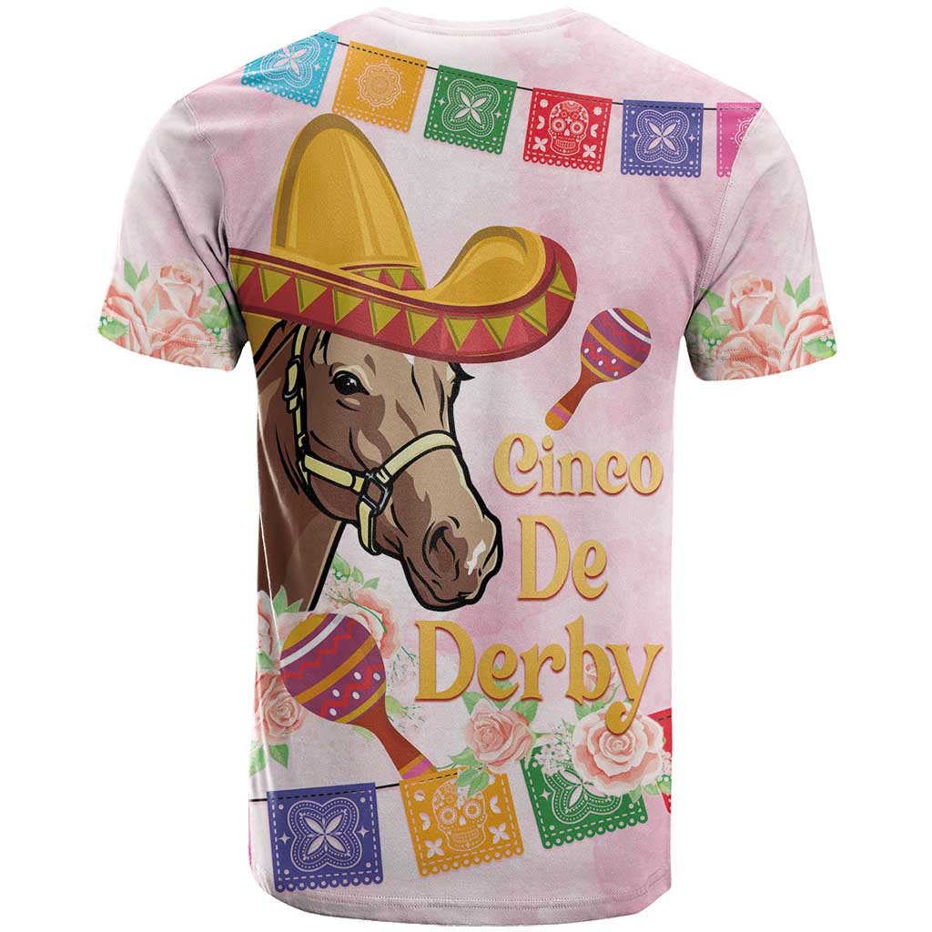 Cinco De Derby T Shirt 2025 Sombrero Horse Racing - Wonder Print Shop