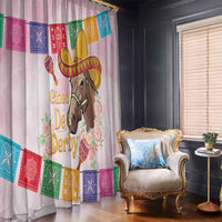 Cinco De Derby Window Curtain 2025 Sombrero Horse Racing - Wonder Print Shop