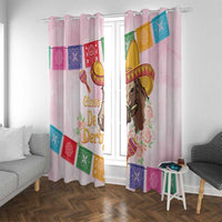 Cinco De Derby Window Curtain 2025 Sombrero Horse Racing - Wonder Print Shop