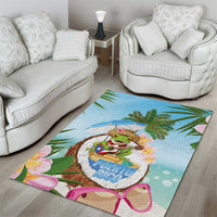 Puerto Rico Pava Coqui Area Rug Spirit Frog Tropical Beach Vibes - Wonder Print Shop