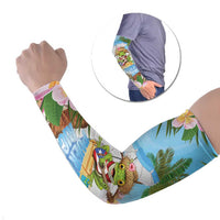 Puerto Rico Pava Coqui Arm Sleeves Spirit Frog Tropical Beach Vibes - Wonder Print Shop