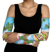 Puerto Rico Pava Coqui Arm Sleeves Spirit Frog Tropical Beach Vibes - Wonder Print Shop