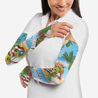 Puerto Rico Pava Coqui Arm Sleeves Spirit Frog Tropical Beach Vibes - Wonder Print Shop