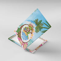 Puerto Rico Pava Coqui Canvas Wall Art Spirit Frog Tropical Beach Vibes - Wonder Print Shop