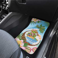 Puerto Rico Pava Coqui Car Mats Spirit Frog Tropical Beach Vibes - Wonder Print Shop