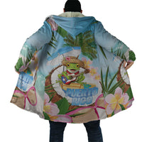Puerto Rico Pava Coqui Cloak Spirit Frog Tropical Beach Vibes - Wonder Print Shop