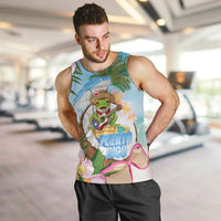 Puerto Rico Pava Coqui Men Tank Top Spirit Frog Tropical Beach Vibes - Wonder Print Shop