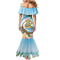 Puerto Rico Pava Coqui Mermaid Dress Spirit Frog Tropical Beach Vibes - Wonder Print Shop