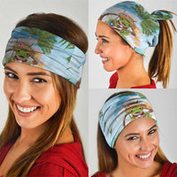 Puerto Rico Pava Coqui Neck Gaiter Spirit Frog Tropical Beach Vibes - Wonder Print Shop