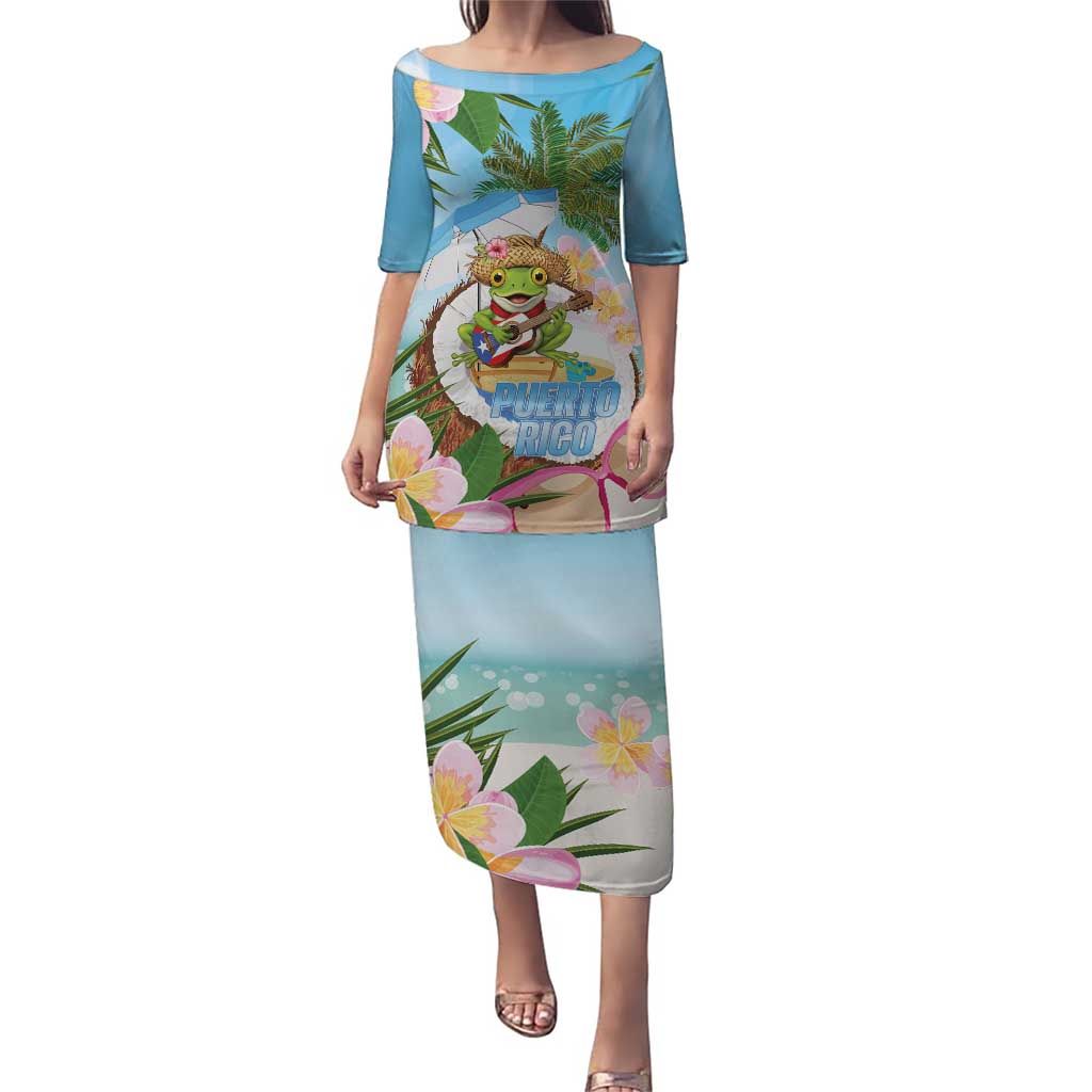 Puerto Rico Pava Coqui Puletasi Spirit Frog Tropical Beach Vibes - Wonder Print Shop