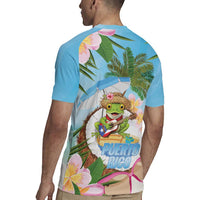 Puerto Rico Pava Coqui Rugby Jersey Spirit Frog Tropical Beach Vibes - Wonder Print Shop
