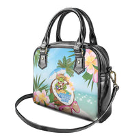 Puerto Rico Pava Coqui Shoulder Handbag Spirit Frog Tropical Beach Vibes - Wonder Print Shop