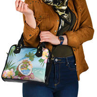 Puerto Rico Pava Coqui Shoulder Handbag Spirit Frog Tropical Beach Vibes - Wonder Print Shop
