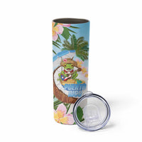 Puerto Rico Pava Coqui Skinny Tumbler Spirit Frog Tropical Beach Vibes - Wonder Print Shop