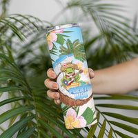 Puerto Rico Pava Coqui Skinny Tumbler Spirit Frog Tropical Beach Vibes - Wonder Print Shop