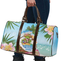 Puerto Rico Pava Coqui Travel Bag Spirit Frog Tropical Beach Vibes - Wonder Print Shop
