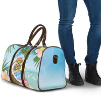 Puerto Rico Pava Coqui Travel Bag Spirit Frog Tropical Beach Vibes - Wonder Print Shop