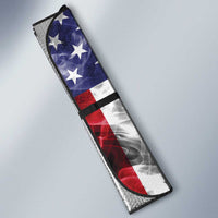 United States Guam Auto Sun Shade USA Eagle Guahan Seal Bougainvillea - Wonder Print Shop