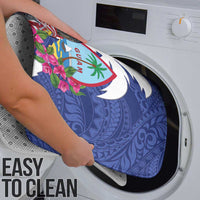 United States Guam Bathroom Set USA Eagle Guahan Seal Bougainvillea - Wonder Print Shop