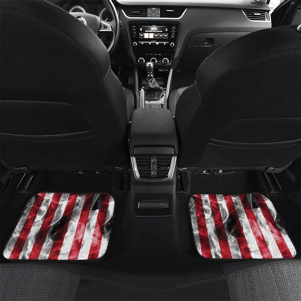 United States Guam Car Mats USA Eagle Guahan Seal Bougainvillea - Wonder Print Shop