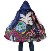 United States Guam Cloak USA Eagle Guahan Seal Bougainvillea - Wonder Print Shop