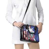 United States Guam Shoulder Handbag USA Eagle Guahan Seal Bougainvillea - Wonder Print Shop