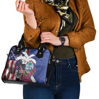 United States Guam Shoulder Handbag USA Eagle Guahan Seal Bougainvillea - Wonder Print Shop