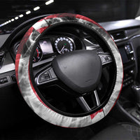 United States Guam Steering Wheel Cover USA Eagle Guahan Seal Bougainvillea - Wonder Print Shop