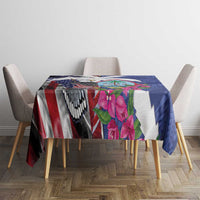 United States Guam Tablecloth USA Eagle Guahan Seal Bougainvillea - Wonder Print Shop