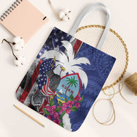 United States Guam Tote Bag USA Eagle Guahan Seal Bougainvillea - Wonder Print Shop