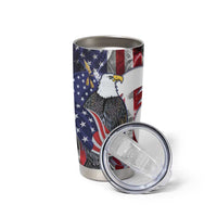 United States Guam Tumbler Cup USA Eagle Guahan Seal Bougainvillea - Wonder Print Shop
