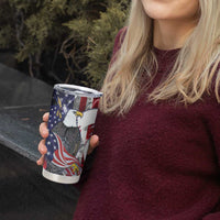 United States Guam Tumbler Cup USA Eagle Guahan Seal Bougainvillea - Wonder Print Shop