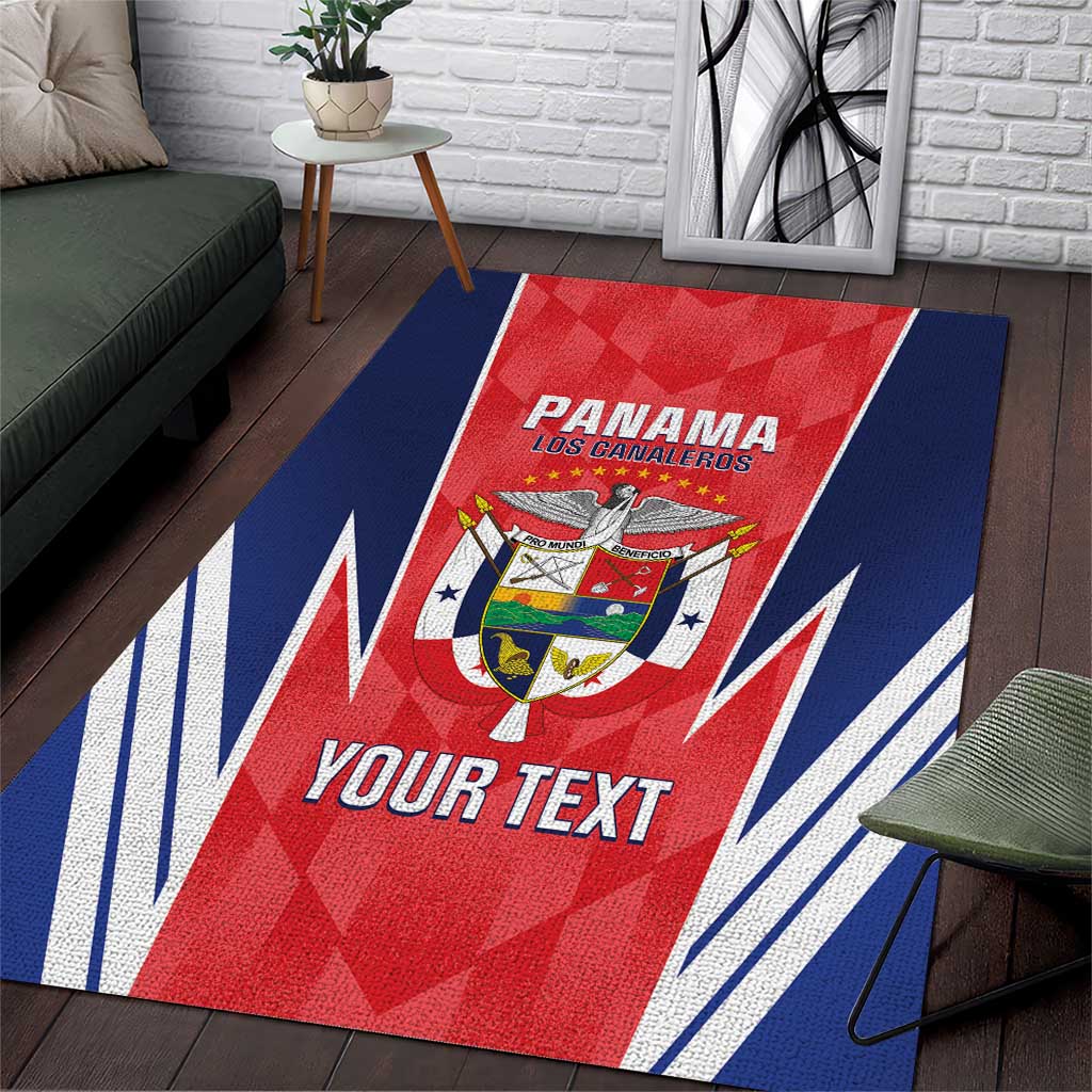 Custom Panama Football Area Rug 2025 Vamos Los Canaleros