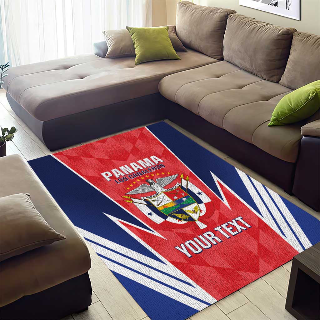 Custom Panama Football Area Rug 2025 Vamos Los Canaleros