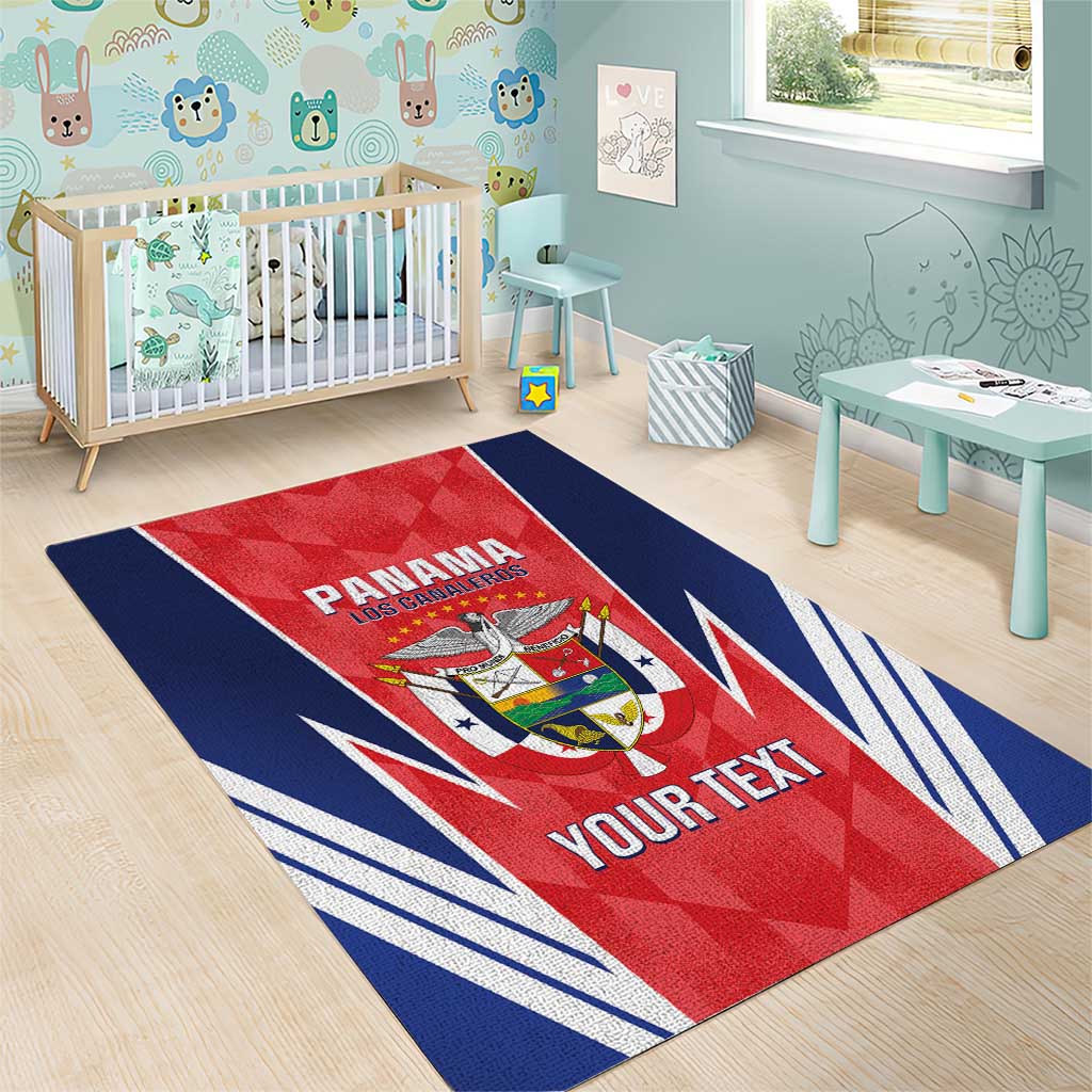Custom Panama Football Area Rug 2025 Vamos Los Canaleros