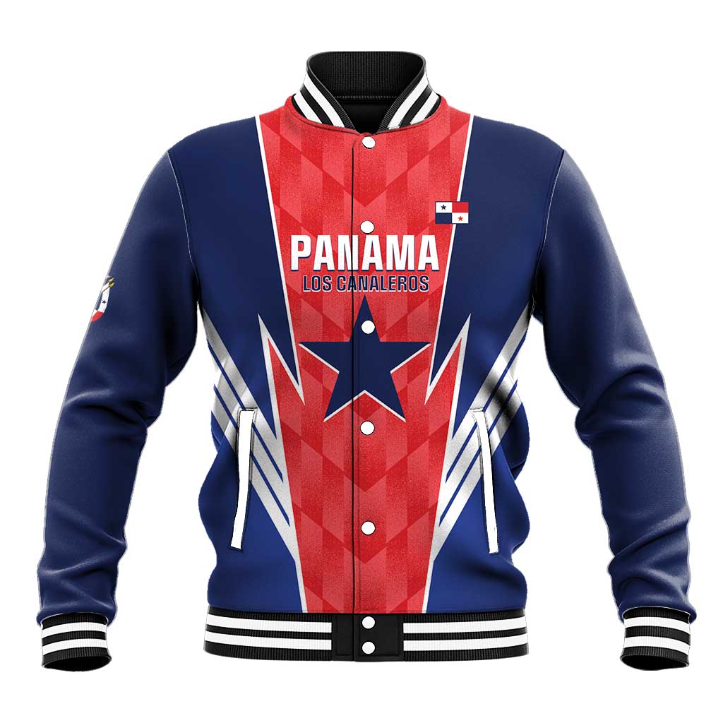 Custom Panama Football Baseball Jacket 2025 Vamos Los Canaleros