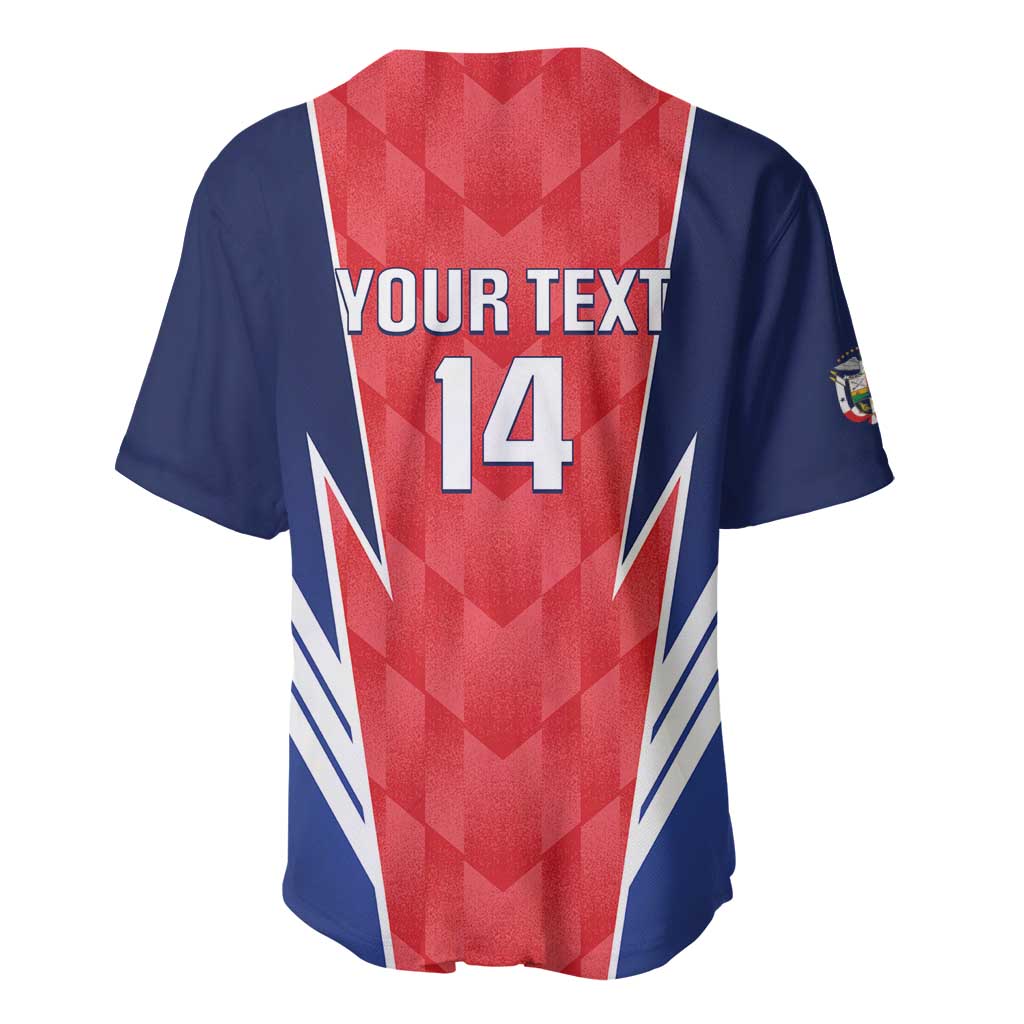 Custom Panama Football Baseball Jersey 2025 Vamos Los Canaleros