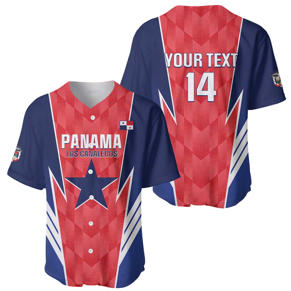 Custom Panama Football Baseball Jersey 2025 Vamos Los Canaleros