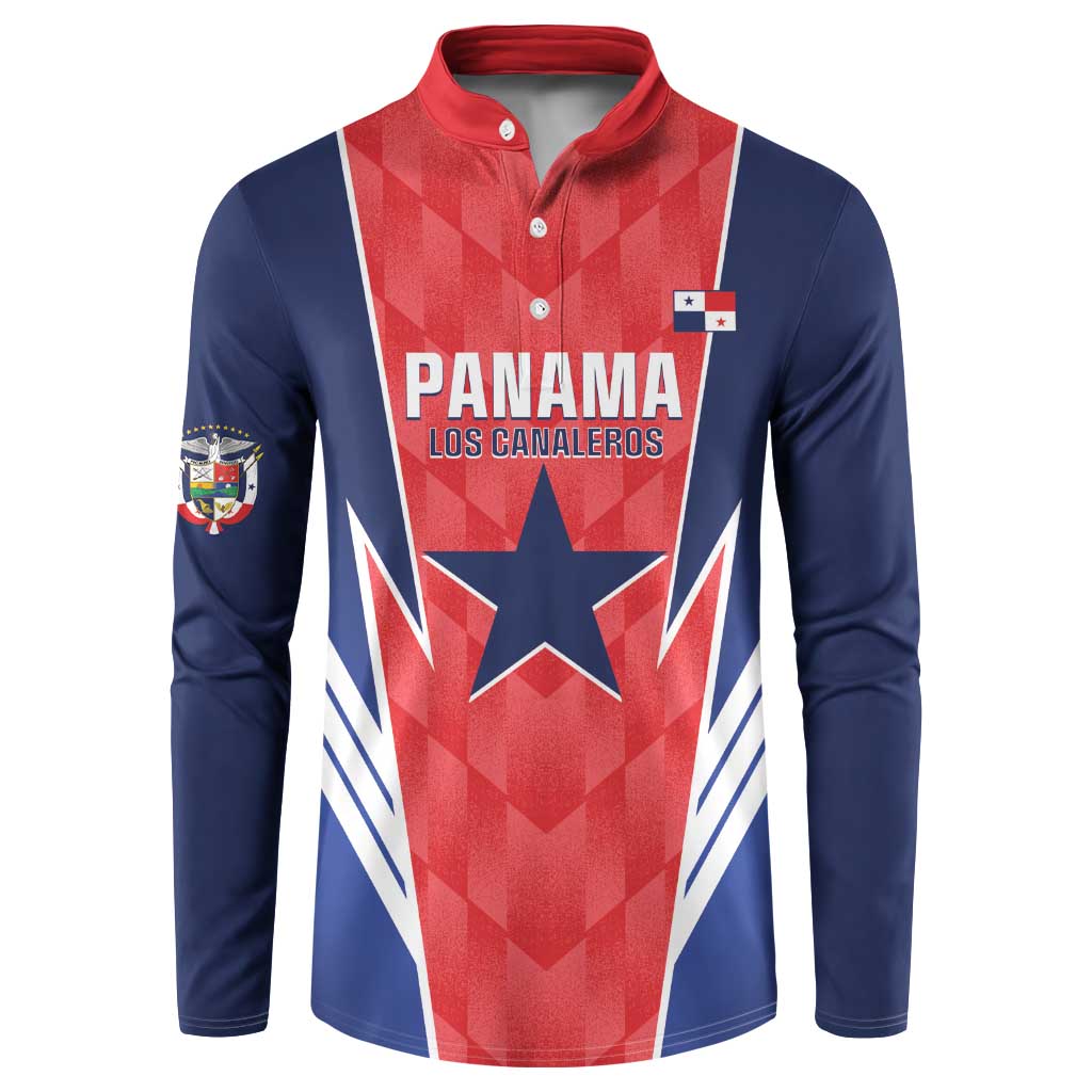 Custom Panama Football Button Sweatshirt 2025 Vamos Los Canaleros