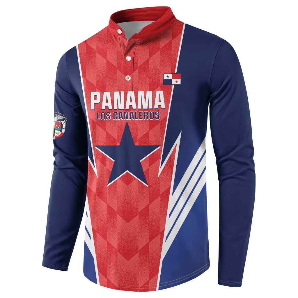 Custom Panama Football Button Sweatshirt 2025 Vamos Los Canaleros