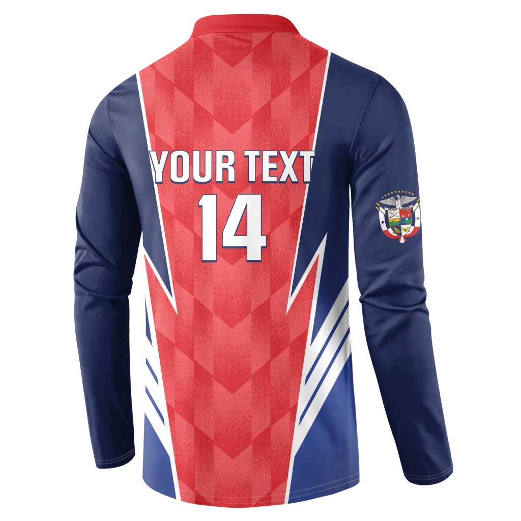 Custom Panama Football Button Sweatshirt 2025 Vamos Los Canaleros