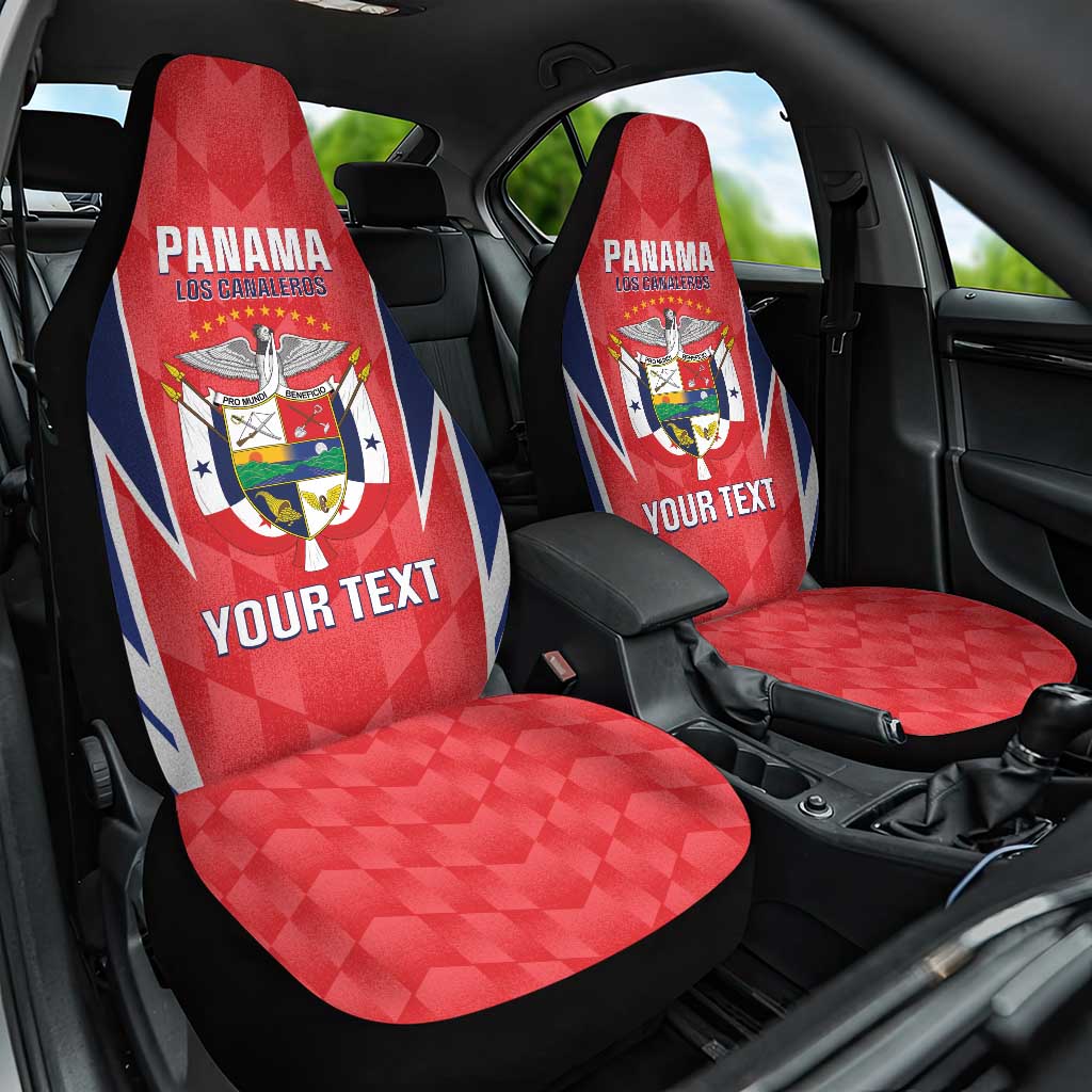 Custom Panama Football Car Seat Cover 2025 Vamos Los Canaleros