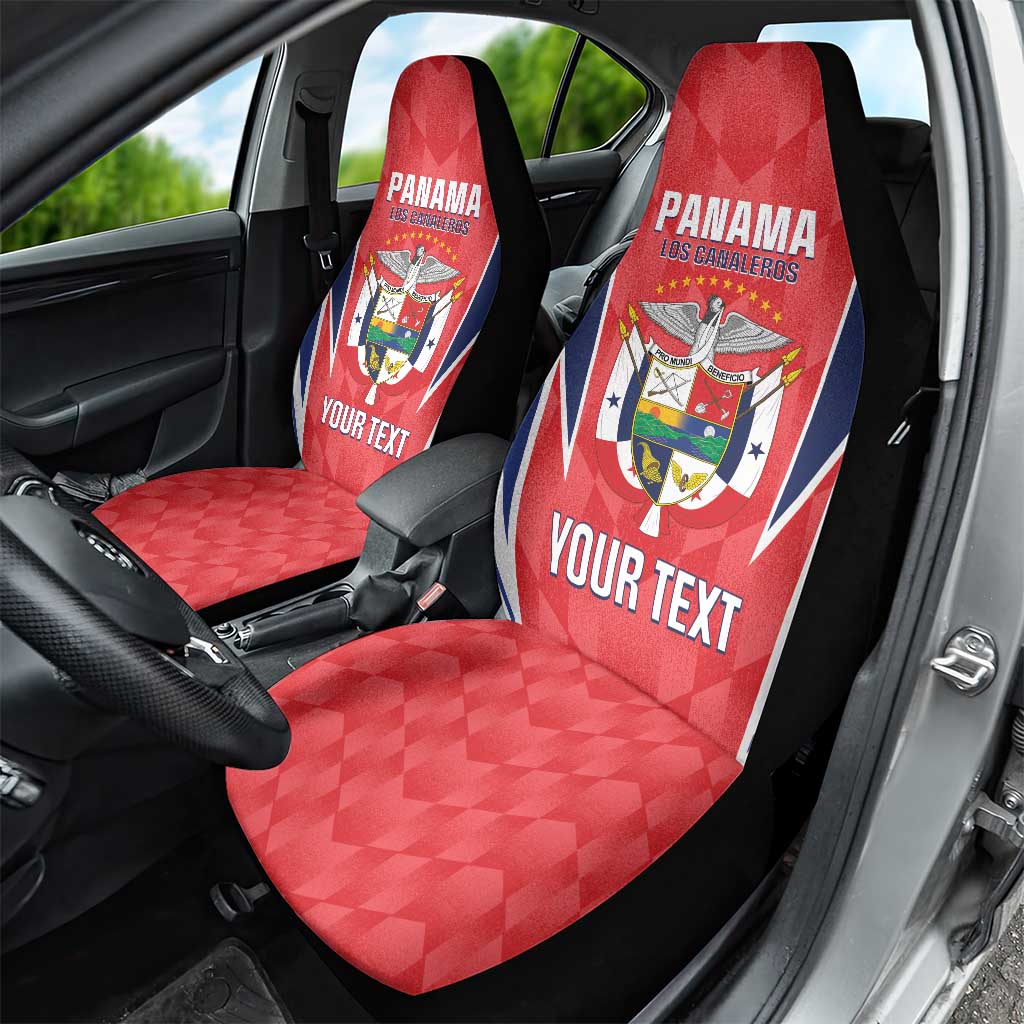 Custom Panama Football Car Seat Cover 2025 Vamos Los Canaleros