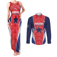 Custom Panama Football Couples Matching Tank Maxi Dress and Long Sleeve Button Shirt 2025 Vamos Los Canaleros