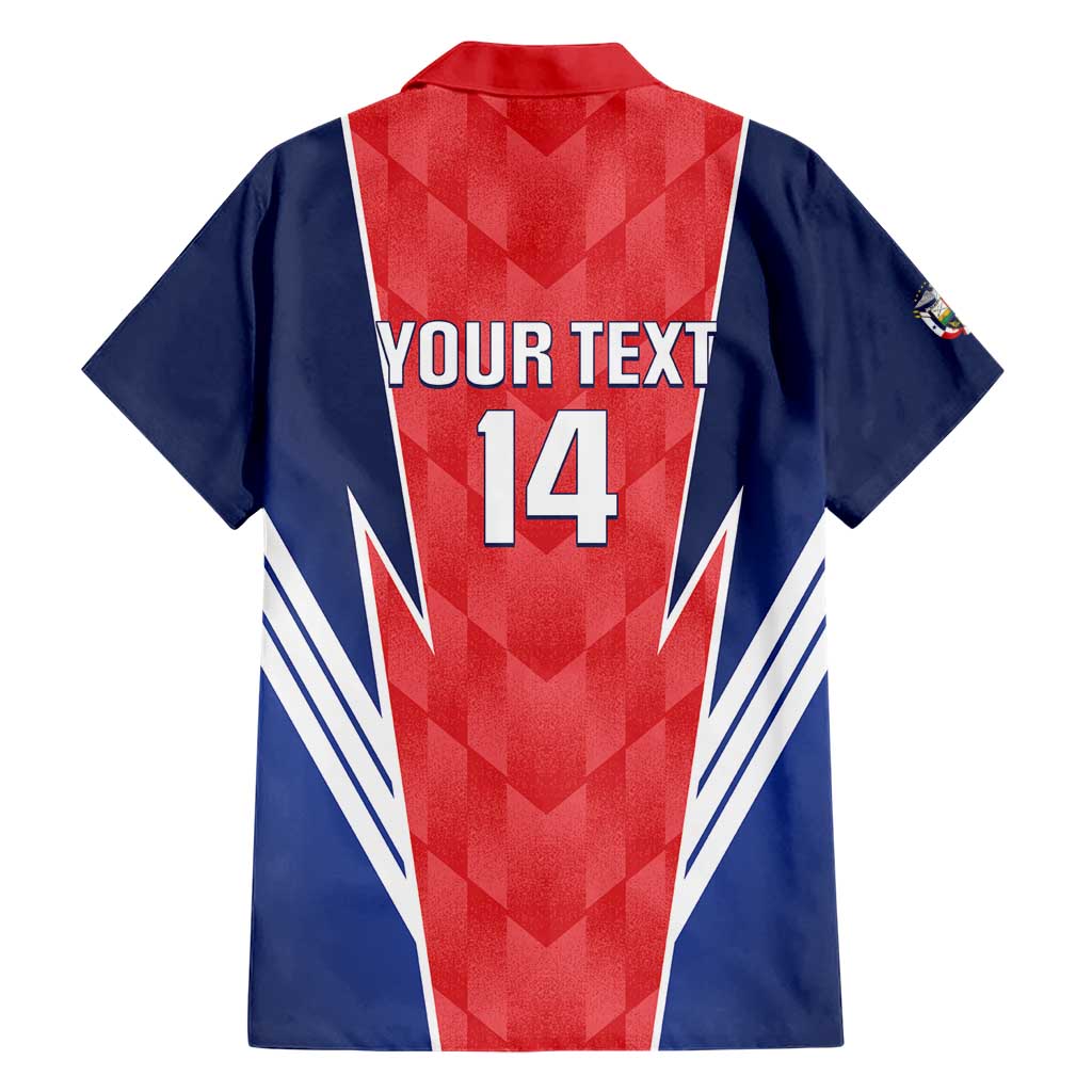 Custom Panama Football Family Matching Short Sleeve Bodycon Dress and Hawaiian Shirt 2025 Vamos Los Canaleros